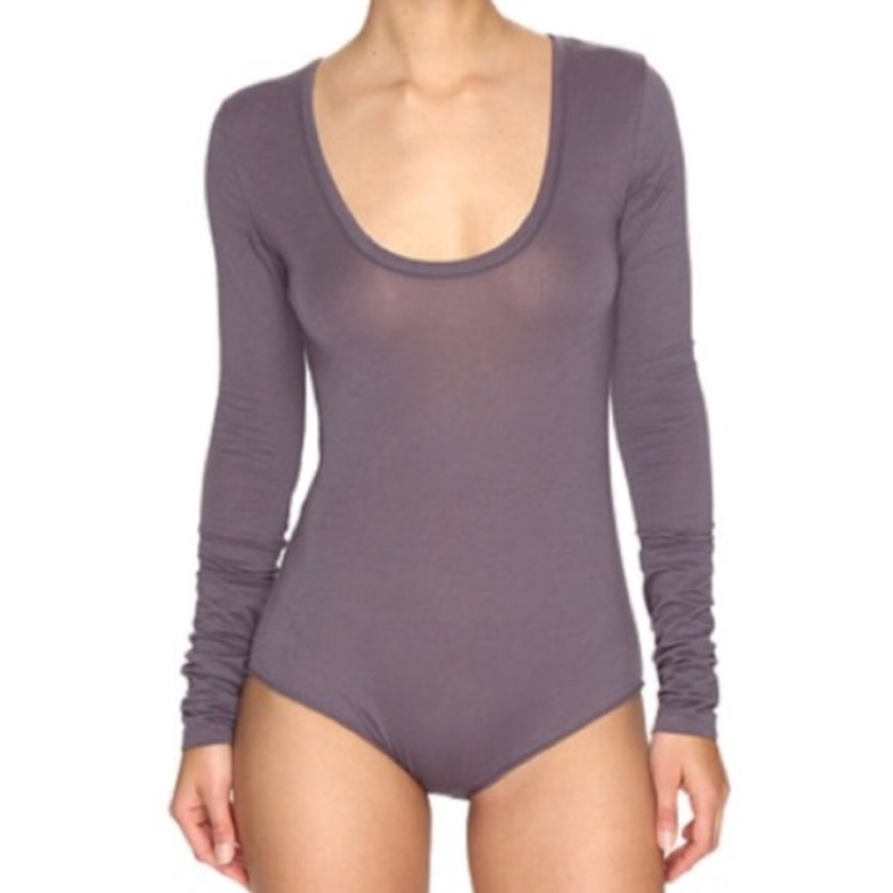 NWT Free People Easy Peasy Long Sleeve Bodysuit L - Picture 2 of 6